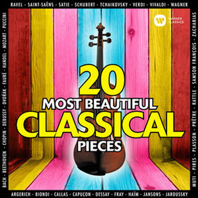 가장 아름다운 클래식 20 소곡 (20 Most Beautiful Classical Pieces)(CD) - Maria-Joao Pires