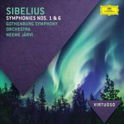 시벨리우스: 교향곡 1, 6번 (Sibelius: Symphony No.1 &amp; 6)(CD) - Neeme Jarvi