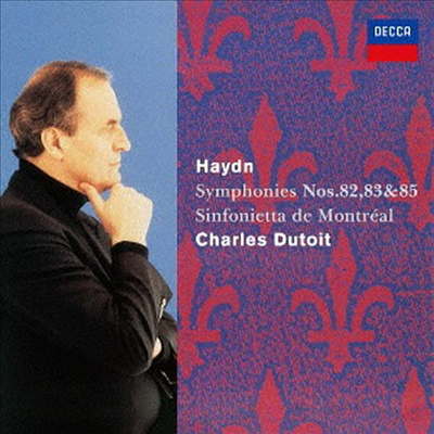 하이든: 교향곡 82 '곰', 83 '암탉', 85번 '왕비' (Haydn: Symphonies No.82 'L'ours', No.83 'La Poule' & No.85 'La Reine) (SHM-CD)(일본반) - Charles Dutoit