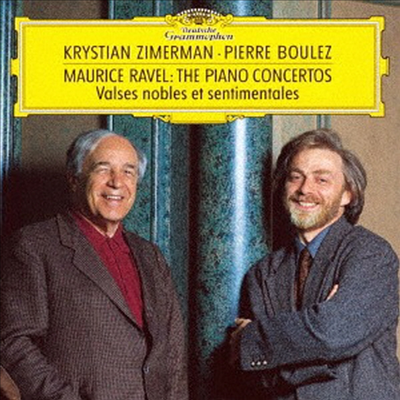 라벨: 피아노 협주곡, 우아하고 감상적인 왈츠 (Ravel: Piano Concerto, Valses Nobles Et Sentimentales) (SHM-CD)(일본반) - Krystian Zimerman