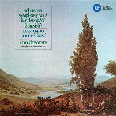 슈만: 교향곡 3번 '라인', 파우스트 서곡 (Schumann: Symphony No.3 'Rhenish', Overture 'Faust') (Remastered)(일본반)(CD) - Otto Klemperer