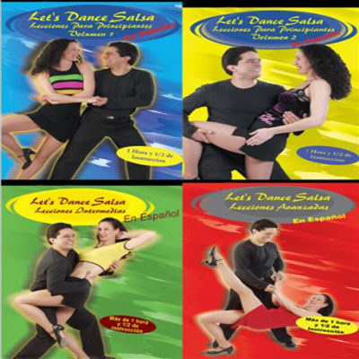 Let's Dance Salsa Ultimate Collection From Begin (살사 댄스)(지역코드1)(한글무자막)(DVD)