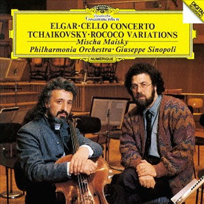 엘가: 첼로 협주곡, 차이코프스키: 로코코 변주곡 (Elgar: Cello Concerto,Tchaikovsky: Rococo Variations) (SHM-CD)(일본반) - Mischa Maisky