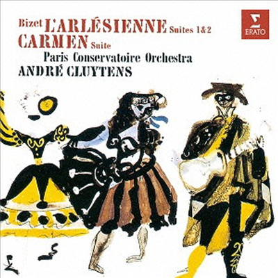 비제: 아를르의 여인 모음곡, 카르멘 모음곡 (Bizet: L'Arlesienne Suite No.1 & 2, Carmen Suite) (Remastered)(일본반)(CD) - Andre Cluytens