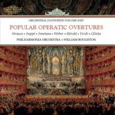 필하모니아 - 유명 오페라 서곡집 (Philharmonia Orchestra - Popular Operatic Overtures)(CD) - William Boughton