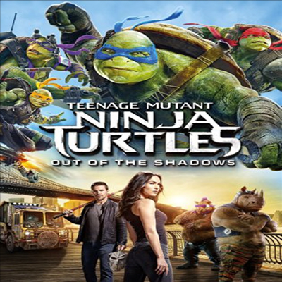 Teenage Mutant Ninja Turtles: Out of the Shadows (닌자터틀 : 어둠의 히어로)(지역코드1)(한글무자막)(DVD)