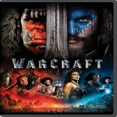 Warcraft (워크래프트: 전쟁의 서막)(지역코드1)(한글무자막)(DVD)