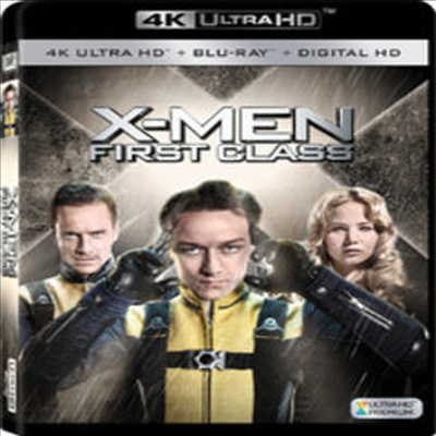 X-Men: First Class (엑스맨: 퍼스트 클래스) (한글무자막)(4K Ultra HD + Blu-ray + Digital HD)
