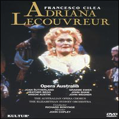 칠레아 : 아드리아나 레코브뢰 (Cilea : Adriana Lecouvreur) (지역코드1)(한글무자막)(DVD) - Joan Sutherland