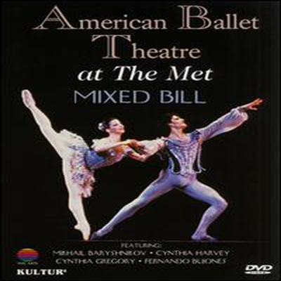 American Ballet Theatre at the Met - Mixed Bill (지역코드1)(DVD)(1985) - American Ballet Theatre