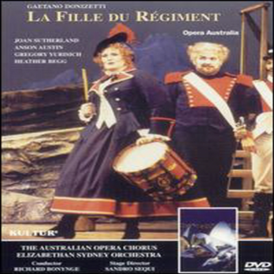 도니제티 : 연대의 딸 (Donizetti : La Fille Du Regiment) (지역코드1)(한글무자막)(DVD) - Joan Sutherland