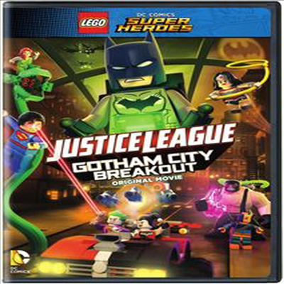 LEGO DC Super Heroes: Justice League: Gotham City Breakout (레고 저스티스리그 : 고담시티 브레이크아웃)(지역코드1)(한글무자막)(DVD)