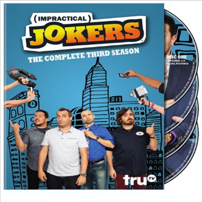 Impractical Jokers: The Complete Third Season (임프렉티컬 조커스: 시즌 3)(지역코드1)(한글무자막)(DVD)