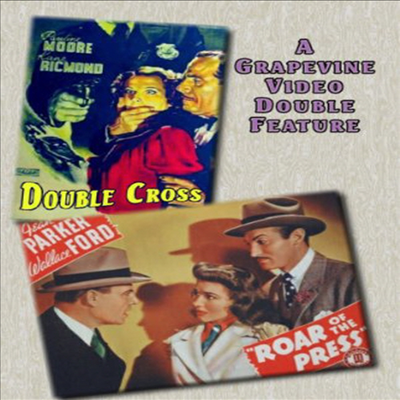 Double Cross (1941) / Roar Of The Press (1941) (더블 크로스)(지역코드1)(한글무자막)(DVD)