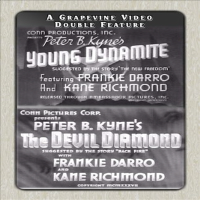 Young Dynamite (1937) / Devil Diamond (1937) (영 다이너마이트)(지역코드1)(한글무자막)(DVD)