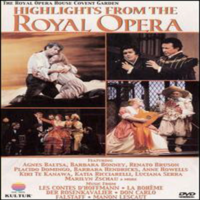 Royal Opera House Covent Garden: Highlights From the Royal Opera (지역코드1)(DVD) - Kiri Te Kanawa