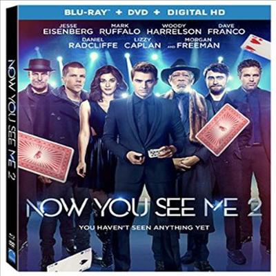 Now You See Me 2 (나우 유 씨 미) (한글무자막)(Blu-ray+DVD)