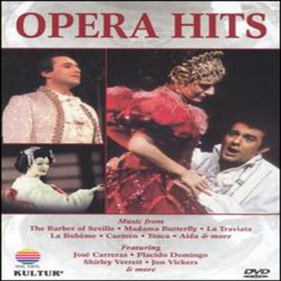 Opera Hits / Domingo, Carreras, Vickers, Ewing (지역코드1)(한글무자막)(DVD)(1998) - Giacomo Aragall