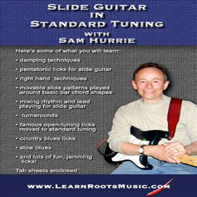 Slide Guitar In Standard Tuning (슬라이드 기타 튜닝)(지역코드1)(한글무자막)(DVD)