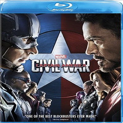 Marvel&#39;s Captain America: Civil War (캡틴 아메리카: 시빌 워) (한글무자막)(Blu-ray)