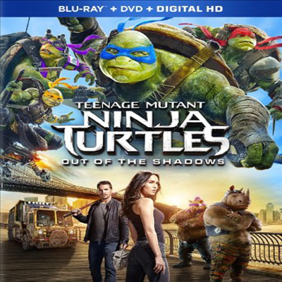 Teenage Mutant Ninja Turtles: Out of the Shadows (닌자터틀 : 어둠의 히어로) (한글무자막)(Blu-ray)