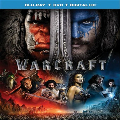 Warcraft (워크래프트: 전쟁의 서막) (한글무자막)(Blu-ray+DVD)