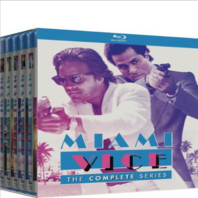 Miami Vice - The Complete Series(마이애미 바이스) (한글무자막)(Blu-ray)