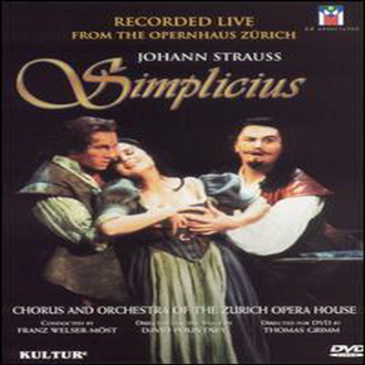 J .슈트라우스 II : 심플리쿠스 (J. Strauss II : Simplicius) (지역코드1)(한글무자막)(DVD) - Louise Martini
