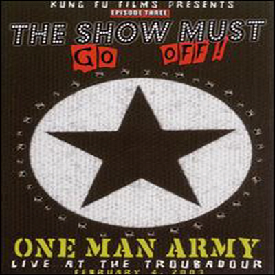 One Man Army - Live at the Troubadour (지역코드1)(DVD)(2003)