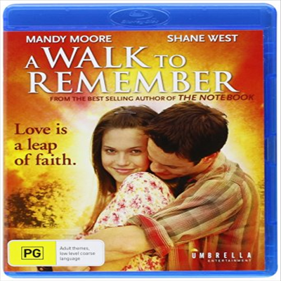 A Walk To Remember (워크 투 리멤버)(한글무자막)(Blu-ray)