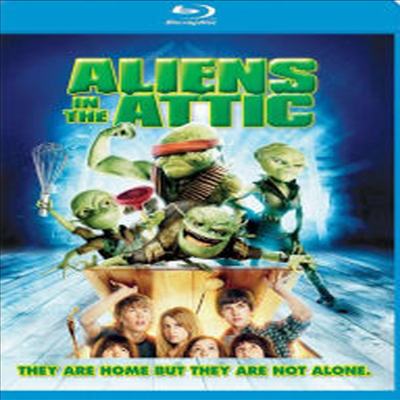 Aliens In The Attic (다락방의 외계인)(한글무자막)(Blu-ray)