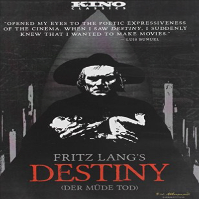 Destiny (1921) (데스티니)(지역코드1)(한글무자막)(DVD)