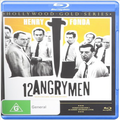 12 Angry Men (12명의 성난 사람들) (리젼B)(한글무자막)(Blu-ray)