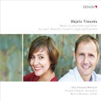 아코디언과 치터 작품집 (Objets trouves - Works for Accordion and Zither)(CD) - Viviane Chassot