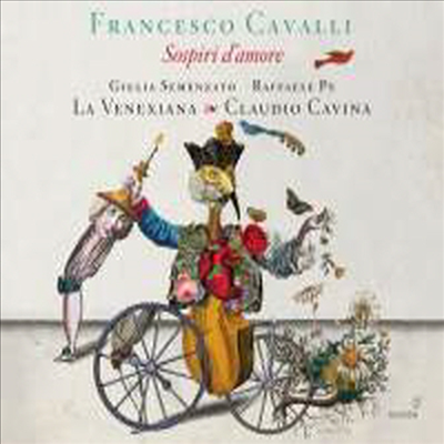 카발리: 탄식과 사랑 - 오페라 이중창과 아리아 (Cavalli: Sospiri d’amore - Opera duets and arias. Venice, 1644-1666)(CD) - Giulia Semenzato