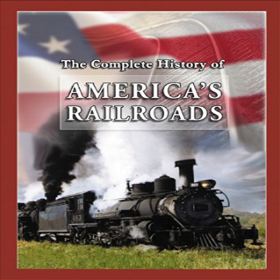 History Of American Railroads - 4 Programs On 1 (아메리칸 레일로드)(지역코드1)(한글무자막)(DVD)
