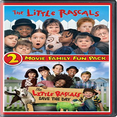 Little Rascals 2 Movie Family Fun Pack (꾸러기 클럽)(지역코드1)(한글무자막)(DVD)