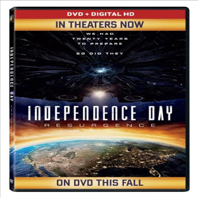 Independence Day: Resurgence (인디펜던스 데이: 리써전스)(지역코드1)(한글무자막)(DVD)