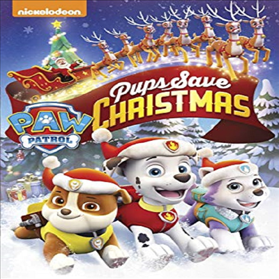 Paw Patrol: Pups Save Christmas (퍼피구조대)(지역코드1)(한글무자막)(DVD)