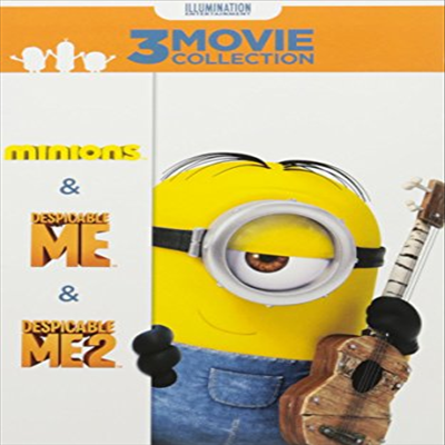 Minions / Despicable Me / Despicable Me 2 (미니언즈 / 슈퍼배드 / 슈퍼배드 2)(지역코드1)(한글무자막)(DVD)