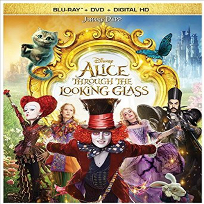 Alice Through The Looking Glass (거울나라의 앨리스) (한글무자막)(Blu-ray+DVD)