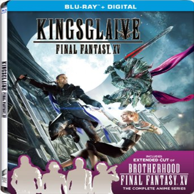 Kingsglaive: Final Fantasy XV (Limited Edition Steel Book) (킹스글레이브: 파이널 판타지 XV) (Blu-ray)