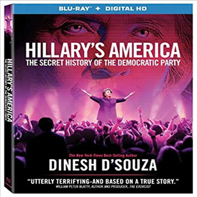 Hillary's America (힐러리스 아메리카: 더 시크릿 히스토리 오브 더 데모크레틱 파티) (한글무자막)(Blu-ray)