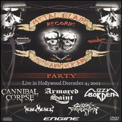 Various Artists - Metal Blade Records: 20th Anniversary Party Live (지역코드1)(DVD+CD) (2004)