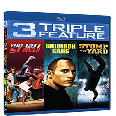 You Got Served / Stomp The Yard / Gridiron Gang (유 갓 서브드/스톰프 더 야드/그리다이언 갱) (한글무자막)(Blu-ray)