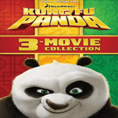 Kung Fu Panda / Kung Fu Panda 2 / Kung Fu Panda 3 (쿵푸 팬더 / 쿵푸 팬더 2 / 쿵푸팬더 3)(지역코드1)(한글무자막)(DVD)