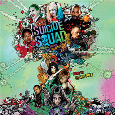 Steven Price - Suicide Squad (수어사이드 스쿼드) (Original Score)(Soundtrack)(CD-R)