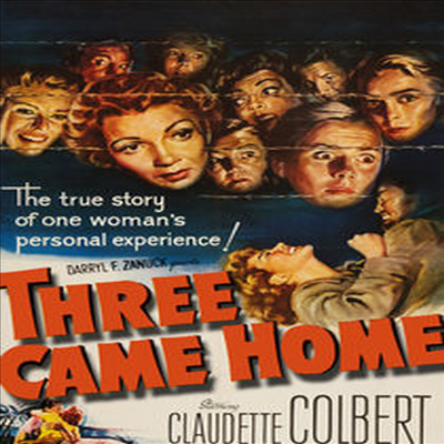 Three Came Home (쓰리 케임 홈)(지역코드1)(한글무자막)(DVD)