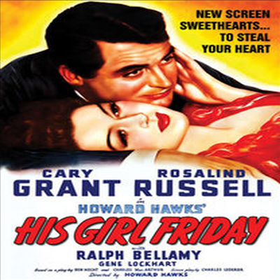 His Girl Friday (그의 연인 프라이데이)(지역코드1)(한글무자막)(DVD)