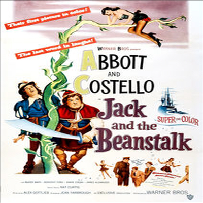 Jack And The Beanstalk (1952) (잭과 콩나무)(지역코드1)(한글무자막)(DVD)